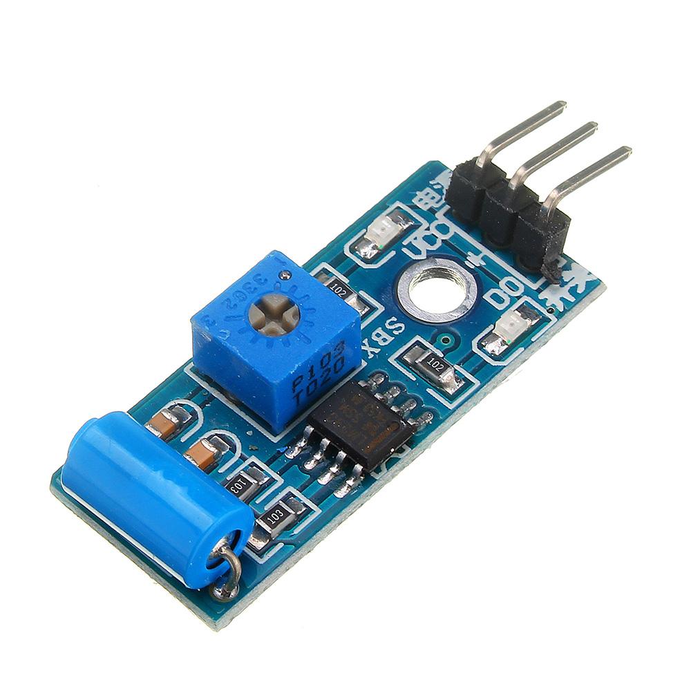 Interfacing SW-420 Vibration Sensor Motion with Arduino Uno R3 — Wiring ...